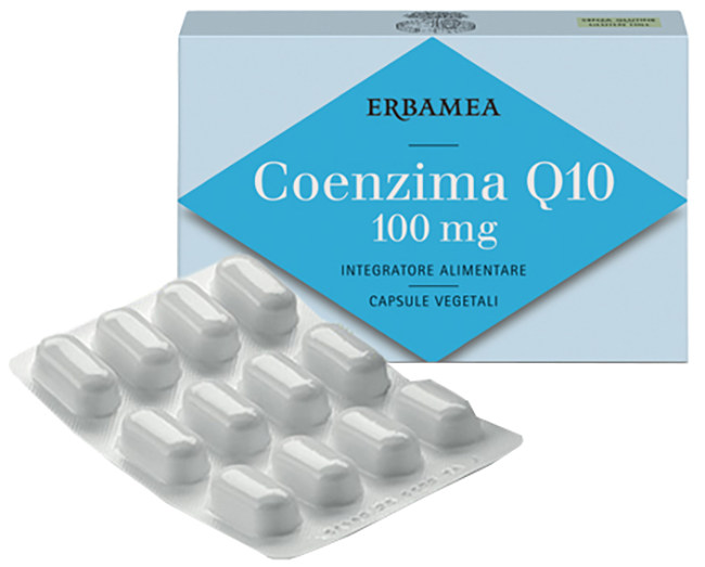 ERBAMEA COENZIMA Q10 100 MG 24 CAPSULE VEGETALI - lepimpinelle.it