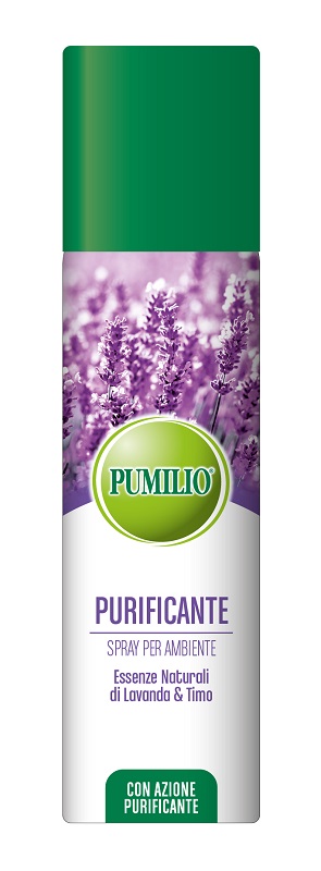 PUMILIO PURIFICANTE SPRAY PER AMBIENTE ESSENZE NATURALI DI LAVANDA E TIMO CON AZIONE IGIENIZZANTE 200 ML - lepimpinelle.it