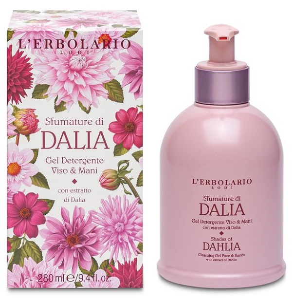 SFUMATURE DI DALIA GEL DETERGENTE VISO & MANI 280 ML - lepimpinelle.it