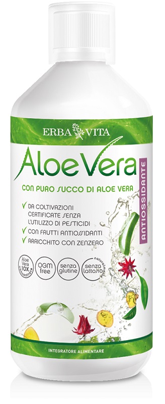 ALOE VERA PURO SUCCO ANTIOSSIDANTE 1 LITRO - lepimpinelle.it