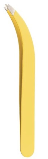 TROUSS 71 PINZETTA PUNTA ANGOLATA GIALLA - lepimpinelle.it