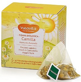 FILTROSCRIGNO CAMOMILLA BIO 15 FILTRI 1,5 G - lepimpinelle.it