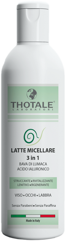 THOTALE LATTE MICELLARE 3IN1 BAVA DI LUMACA 250 ML - lepimpinelle.it