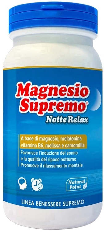 MAGNESIO SUPREMO NOTTE RELAX 150 G - lepimpinelle.it
