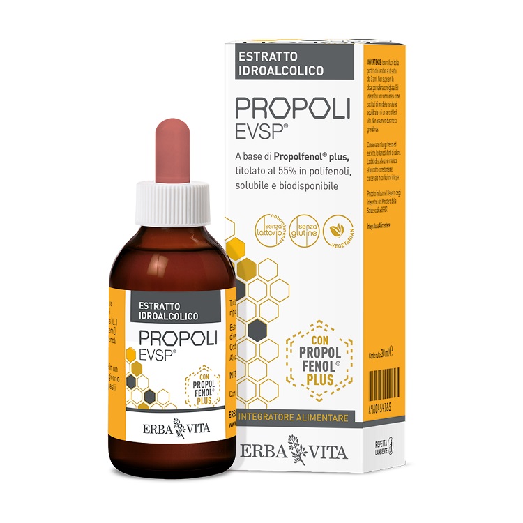 PROPOLI EVSP ESTRATTO IDROALCOLICO 30 ML - lepimpinelle.it