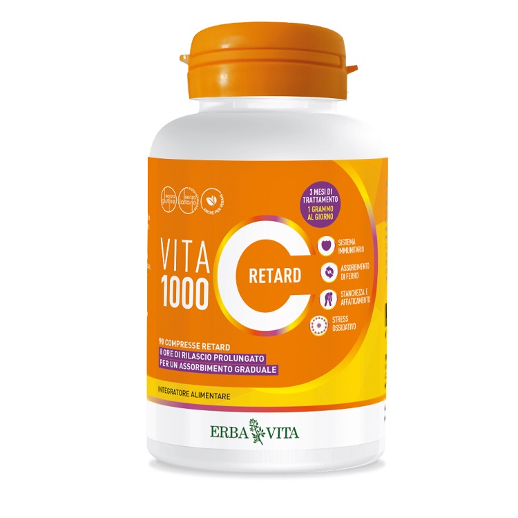 VITA C 1000 RETARD 90 COMPRESSE - lepimpinelle.it