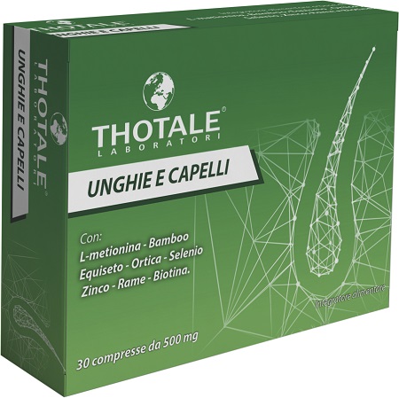 THOTALE UNGHIE E CAPELLI 30 COMPRESSE - lepimpinelle.it