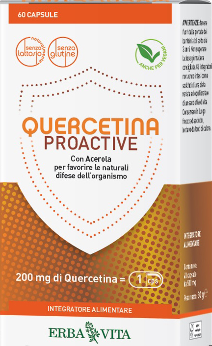 QUERCETINA PROACTIVE 60 CAPSULE - lepimpinelle.it