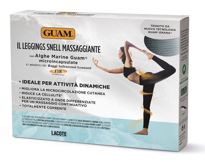 GUAM LEGGINGS SNELL MASSAGGIANTE S/M - lepimpinelle.it