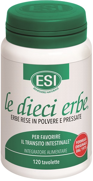 ESI LE DIECI ERBE 120 TAVOLETTE - lepimpinelle.it