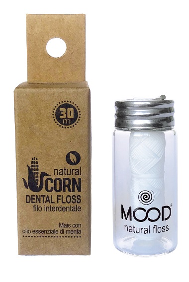 MOOD NATURAL CORN DENTAL FLOSS 30M - lepimpinelle.it
