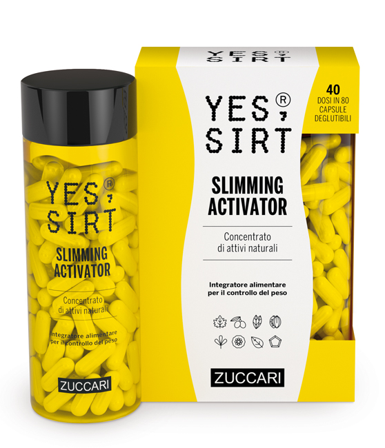 YES SIRT SLIMMING ACTIVATOR 80 CAPSULE 300MG - lepimpinelle.it