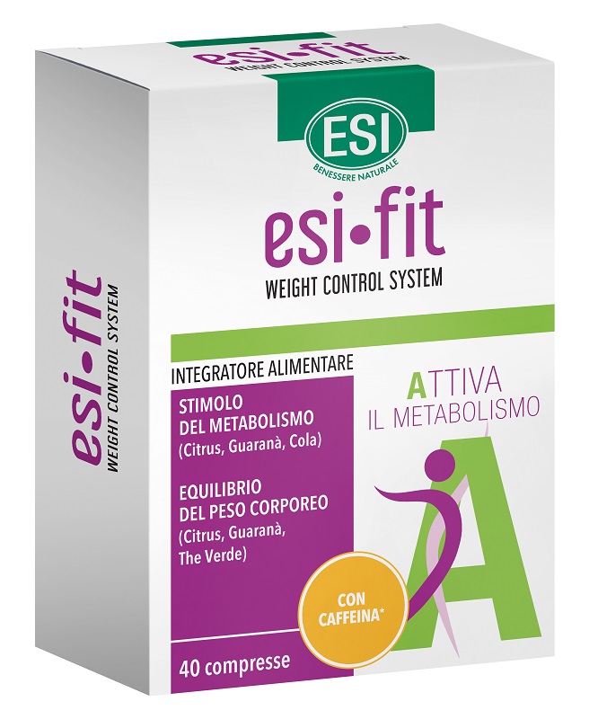 ESI FIT ATTIVA CON CAFFEINA 40 COMPRESSE - lepimpinelle.it