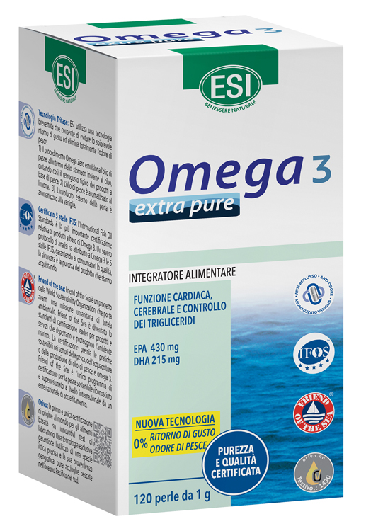 ESI OMEGA 3 EXTRA PURE 120 PERLE - lepimpinelle.it