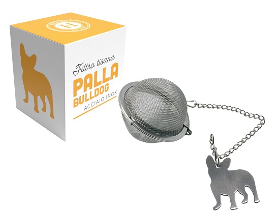 HIMALAYA FILTRO TISANA PALLA BULLDOG IN ACCIAIO INOX - lepimpinelle.it