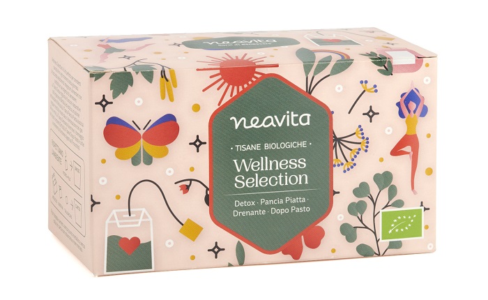 NEAVITA WELLNESS SELECTION SELEZIONE TISANE BIO IN FILTRO - lepimpinelle.it