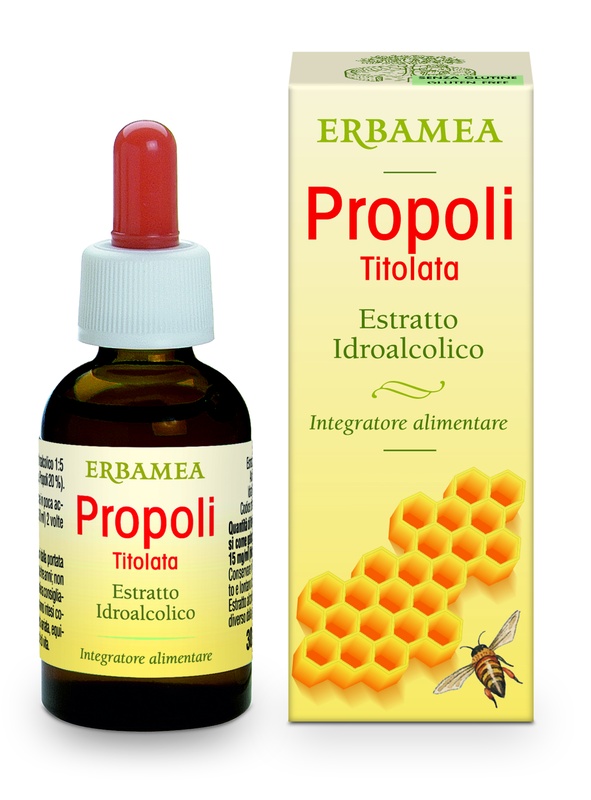 PROPOLI TITOLATA ESTRATTO IDROALCOLICO 30 ML - lepimpinelle.it