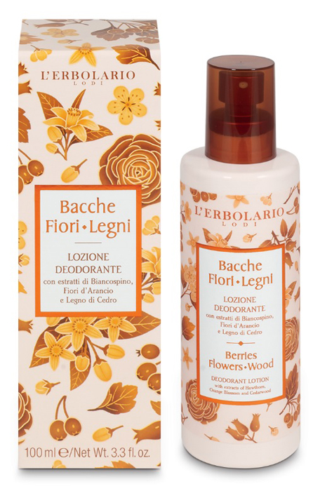 BACCHE FIORI LEGNI LOZIONE DEODORANTE 100 ML - lepimpinelle.it