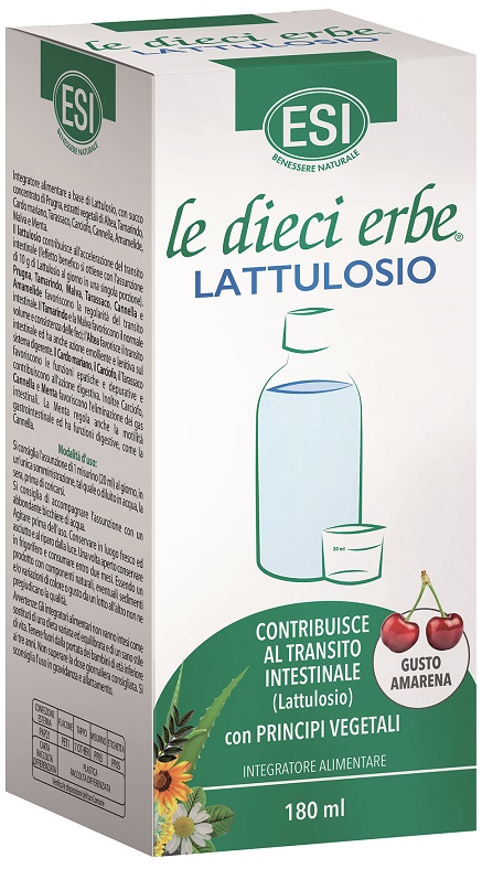 ESI LE DIECI ERBE LATTULOSIO 180 ML - lepimpinelle.it
