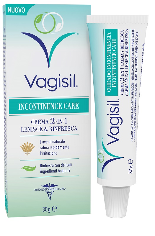VAGISIL INCONTINENCE CARE CREMA 2IN1 LENISCE & RINFRESCA 30 G - lepimpinelle.it