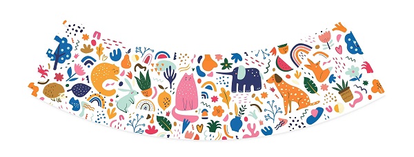 PARALUME MOGU CAP HAPPY ANIMALS - lepimpinelle.it