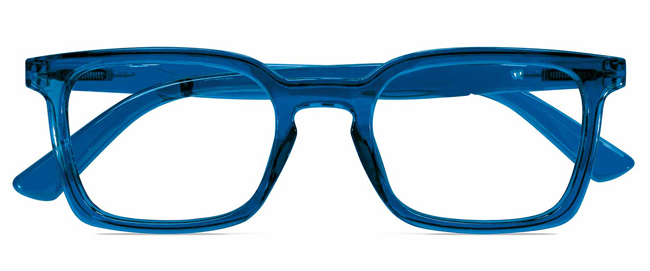 OCCHIALE DA LETTURA PREMONTATO TWINS SILVER PRIMITIVO BLU +2,00 DIOTTRIE 1 PAIO - lepimpinelle.it