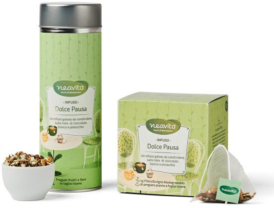 NEAVITA FILTROSCRIGNO DOLCE PAUSA 15 X 3,5 G - lepimpinelle.it