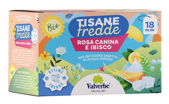 TISANA FREDDA ROSA CANINA E IBISCO 18 FILTRI - lepimpinelle.it