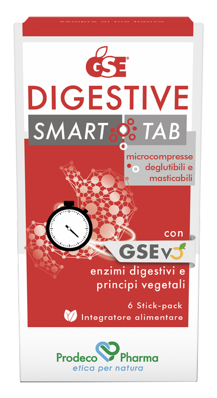 GSE DIGESTIVE SMART TAB 6 STICK PACK - lepimpinelle.it