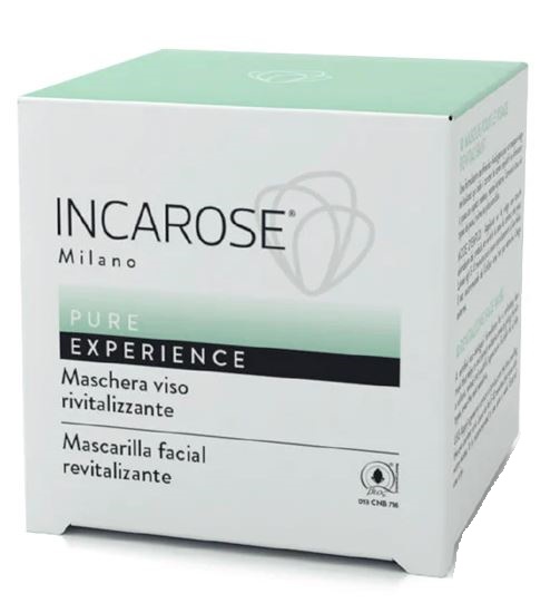INCAROSE PURE EXPERIENCE MASCHERA VISO RIVITALIZZANTE 50 ML - lepimpinelle.it