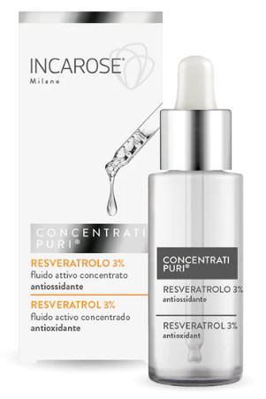 INCAROSE CONCENTRATI PURI FLUIDO RESVERATROLO 15 ML - lepimpinelle.it