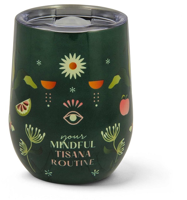 NEAVITA MUG THERMOS IN ACCIAIO TISANA ROUTINE DA 330 ML - lepimpinelle.it