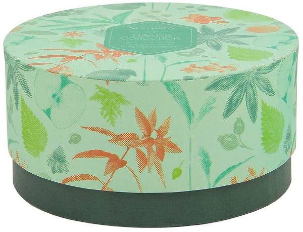 NEAVITA COFANETTO BIO VERDE TONDO A 4 SCOMP. CON 40 TISANE ASSORTITE TISANA COLLECTION - lepimpinelle.it