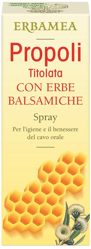 PROPOLI TITOLATA SPRAY ERBE BALSAMICHE 20 ML - lepimpinelle.it