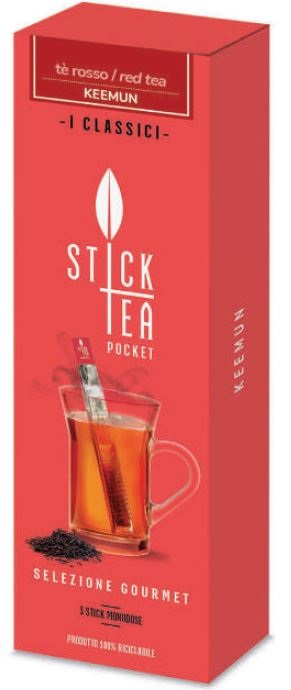STICK TEA TE' ROSSO KEEMUN POCKET 3 STICK DA 2 G - lepimpinelle.it