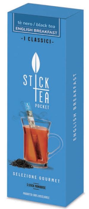 STICK TEA TE' NERO ENGLISH BREAKFAST POCKET 3 STICK DA 2 G - lepimpinelle.it