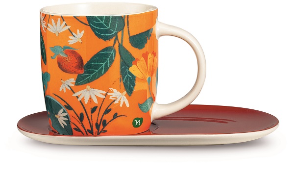 NEAVITA COOKIE MUG CON PIATTINO CASA DOLCE CASA 300 ML - lepimpinelle.it