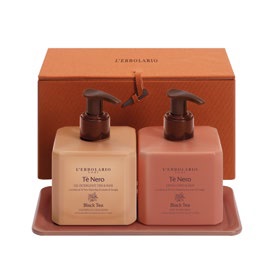TE' NERO BEAUTY BOX GIARDINO DEL TE' 1 GEL DETERGENTE VISO & MANI 270 ML + 1 CREMA CORPO & MANI 250 ML - lepimpinelle.it